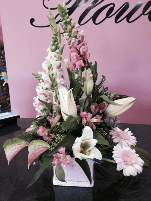 Flower vase — Floral Arrangements in Bundaberg, QLD