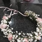 Flower girl head piece - Wedding Flowers Bundaberg, QLD