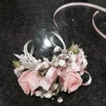 pink rose corsage - Wedding Flowers Bundaberg, QLD