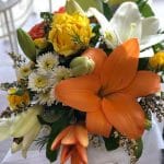 Wedding table flower arrangement - Wedding Flowers Bundaberg, QLD