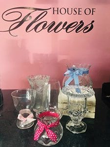 Glass Vase- Florist Choice